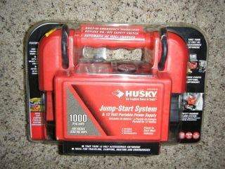 Husky Emergency Jump Start System 12 Volts Power Supply 400 Amps 1000