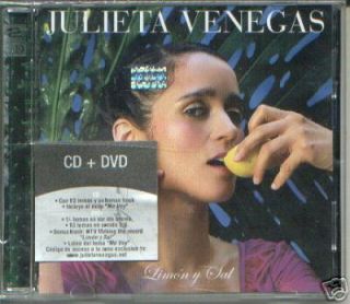 CD DVD Julieta Venegas Limon Y Sal SEALED New