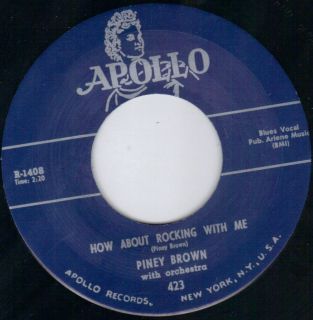 Apollo R B Rockers Jump Jive Pney Brown How About Rocking with Me Hear