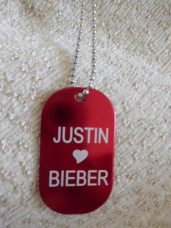 Justin Bieber Necklace New Item