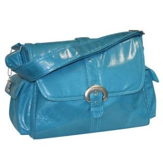 Kalencom Fire and Ice Buckle Diaper Bag in Turquoise 2960FIRETURQU