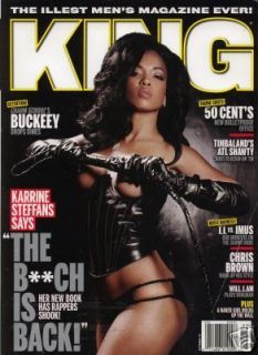 King Magazine Karrine Steffans September 2007