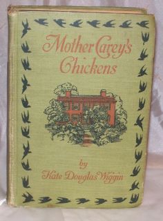 Book Mother Carey’s Chickens 1911 by Kate Douglas Wiggin