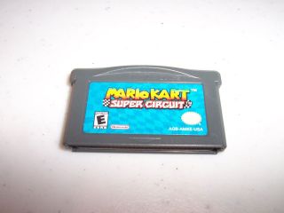 Mario Kart Super Circuit Game Boy Advance Game