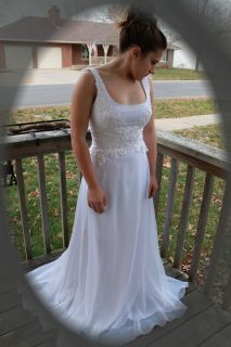 Kathryn LaCroix Wedding Dress White Size 6