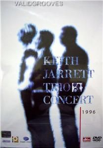 Keith Jarrett Trio Concert 1996 Gary Peacock Jazz DVD