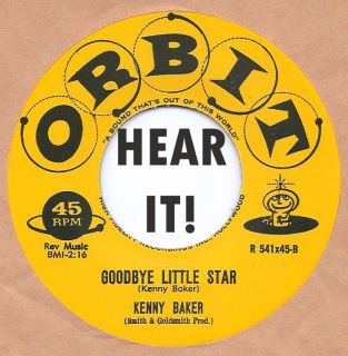 Rockabilly Kenny Baker Goodbye Little Star Orbit