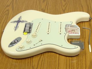 LOADED 2012 Fender Kenny Wayne Shepherd Strat BODY Stratocaster Arctic