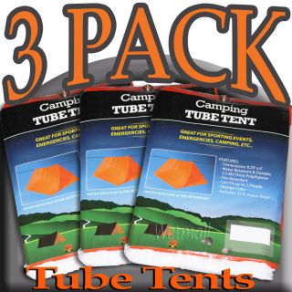 Pack • Tube Tent Emergency Survival Camping Shelter