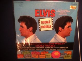 Elvis Double Trouble VG Signed