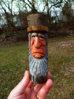 Wood Spirit Carving Yytv by Kevin Doherty