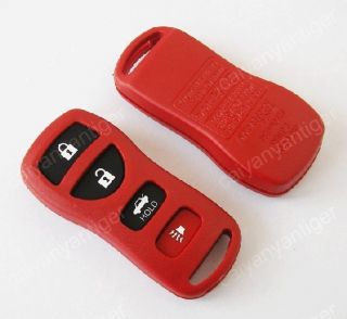  Replacement Remote key Case Shell FOB PAD Refit Nissan 4 Buttons Key