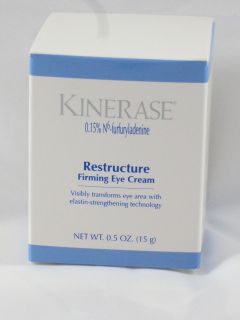 Kinerase Restructure Firming Eye Cream 0 5 oz Sample