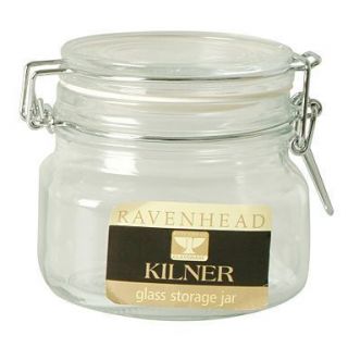 New 500ml Glass Kilner Clip Top Jar for Jam Preserving