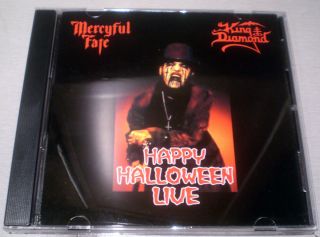 KING DIAMOND MERCYFUL FATE Happy Halloween Live CD 1984 1996 Portrait