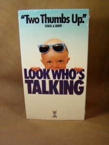 New VHS Look Whos Talking Kirstie Alley John Travolta