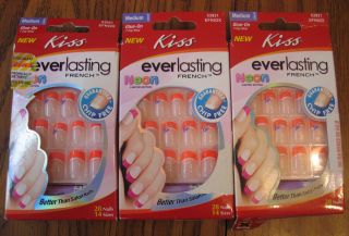 Kiss Everlasting French Nails #53921 Medium Length Limited Edition