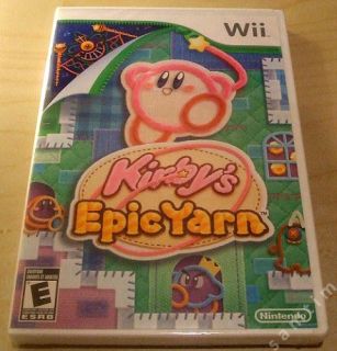 Kirbys Epic Yarn Nintendo Wii Video Game New Retail 045496901998
