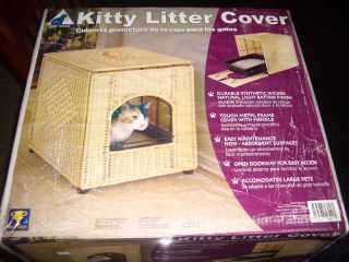 Cat Villa Kitty Litter Cover New in Box