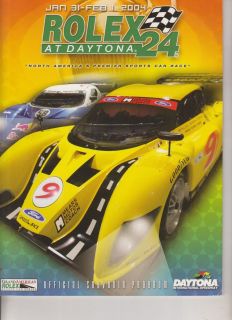 2004 Rolex Daytona 24 Hour Program