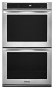 KitchenAid 30 Double Wall Oven Convection Stainless Steel KEBS209BSS
