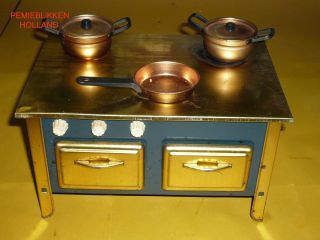 Old Tin Stove Kitchen Cooker Germany