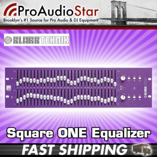 Klark Teknik KT Square ONE SQ1G Graphic Equalizer EQ 30 Band