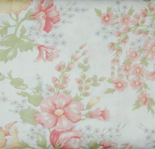 Moda Faded Memories Large Floral Pearl White