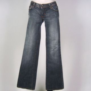 Kourtney Kardashian 575 Gray Faded Distressed Classic Bootcut Jeans