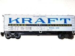 Miniatures TM Boxcar Kraft Cheese Mayonnaise Railroad Car 11170