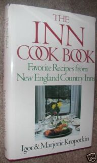 The Inn Cookbook Recipes New England Country Inn 1986 1555211178