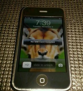 Apple iPhone 3GS   8GB   Black (AT&T) Smartphone (MC555LL/A)