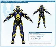 Halo 4 Venator Armor Raptor Armor Skin DLC