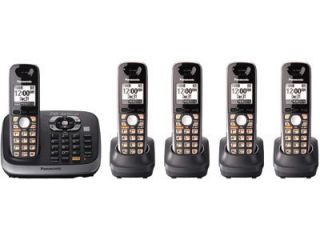 Panasonic KX TG6545B Dect 6 0 Plus Digital Expandable Cordless Phone 5