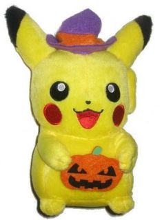 Pokemon Diamond and Pearl Halloween Pikachu Plush