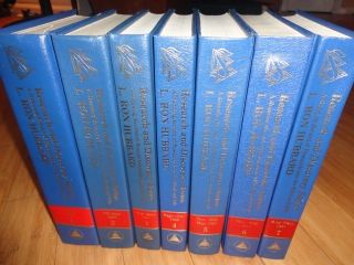 Scientology L Ron Hubbard Research Discovery Series 7 Volumes 1980