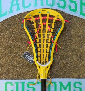 Lacrosse Stick New ORIGINAL Straight Debeer Apex 1 LEGAL w Triax Shaft