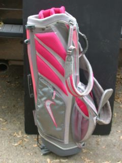 Nike Pink Ladies Sport Golf Cart Bag