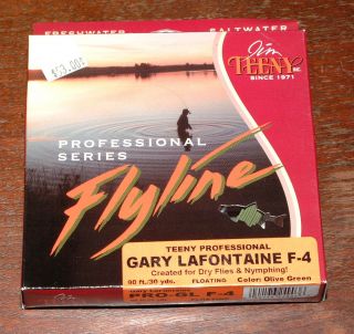 Teeny Gary LaFontaine Fly Line Pro GL F 4 Fly Line WF4