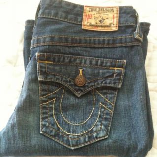 True Religion Jeans Joey Wash Vintage Dark Hollow Sz 27 $319