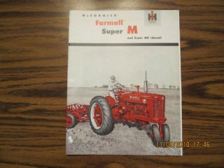 Farmall Super M Super MD Tractor Sales Catalog