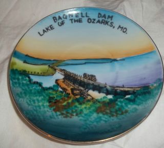 Bagnell Dam Lake of The Ozarks Missouri Souvenir Plate