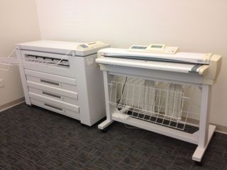 Xerox Synergix 8830 Large Format Plotter Color Scanner