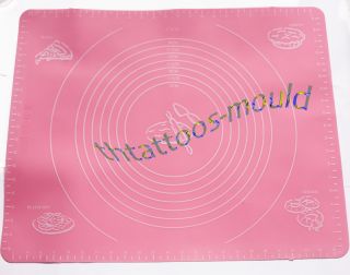 Large Silicone Pastry Rolling Baking Pastry Dough Mat Liner Cloth 19 5