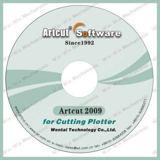 2009 Pro Software for Sign Vinyl Plotter Cutting 9 Languages