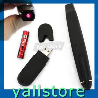 Wireless USB Remote Presentation Red Laser Pointer New