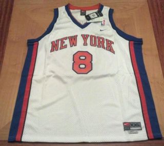 New York Knicks Latrell Sprewell Sewn Authentic Nike Jersey 2XL