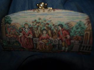 Vintage Baronet Tapestry French Wallet Purse