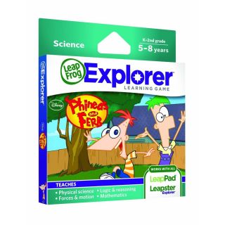 LeapFrog Explorer Learning Game: Disney Phineas and Ferb, Brand New in