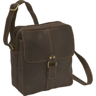Le Donne Leather Distressed Leather Man Bag